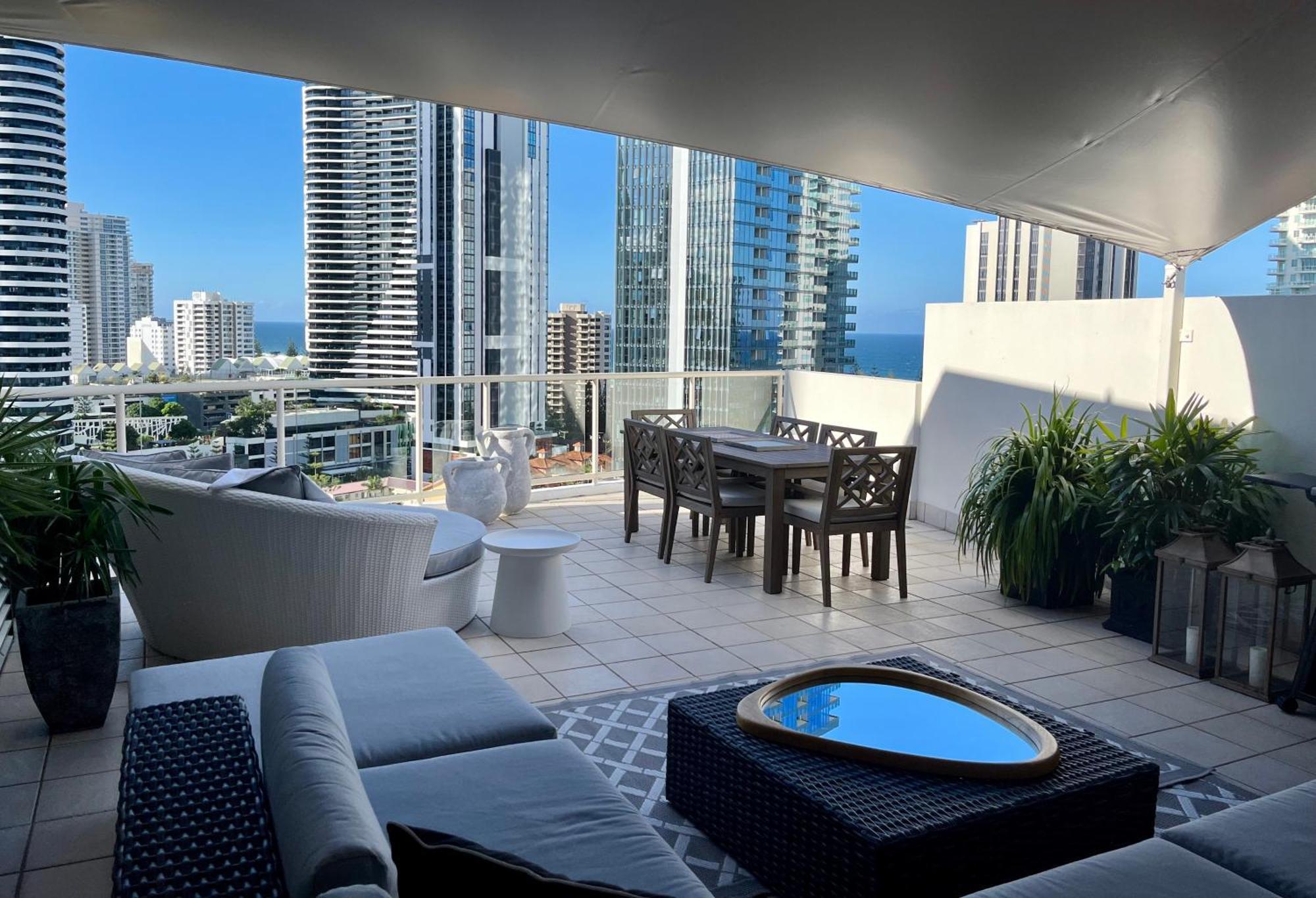 Private Sky Terrace Classic Penthouse 2 Car Parks Apartment Gold Coast Exterior photo